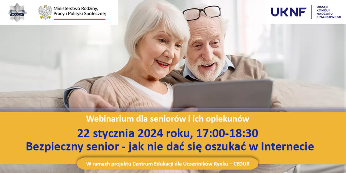 webinarium CEDUR dla seniorow
